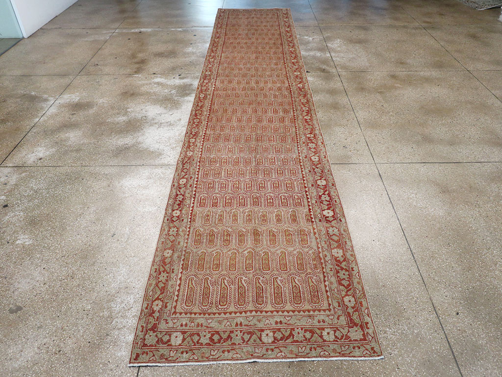 Antique Persian Malayer Long Runner (Pair: 2 of 2), No.32724 - Gsblank