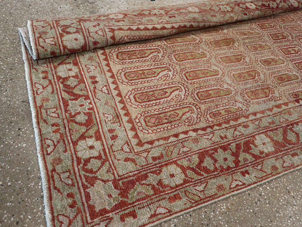 Antique Persian Malayer Long Runner (Pair: 2 of 2), No.32724 - Gsblank