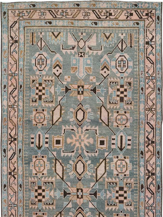 Vintage Persian Malayer Runner, No.32726 - Gsblank
