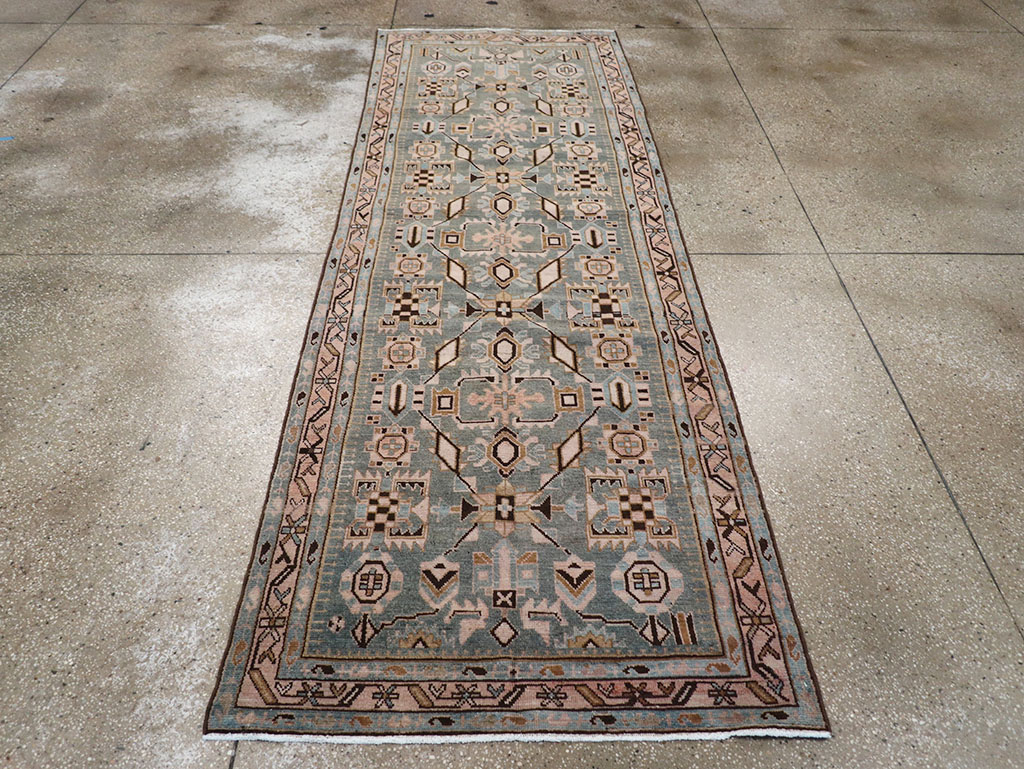 Vintage Persian Malayer Runner, No.32726 - Gsblank