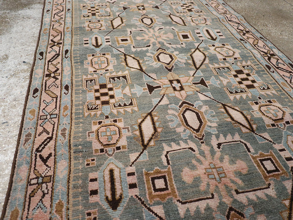 Vintage Persian Malayer Runner, No.32726 - Gsblank