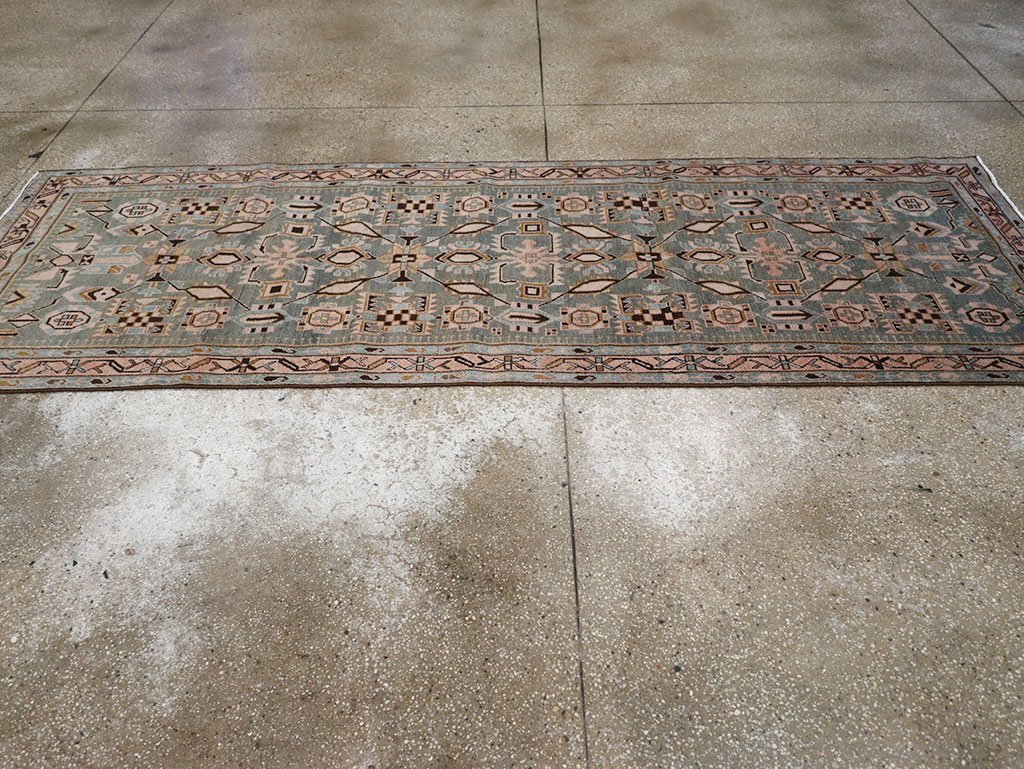 Vintage Persian Malayer Runner, No.32726 - Gsblank