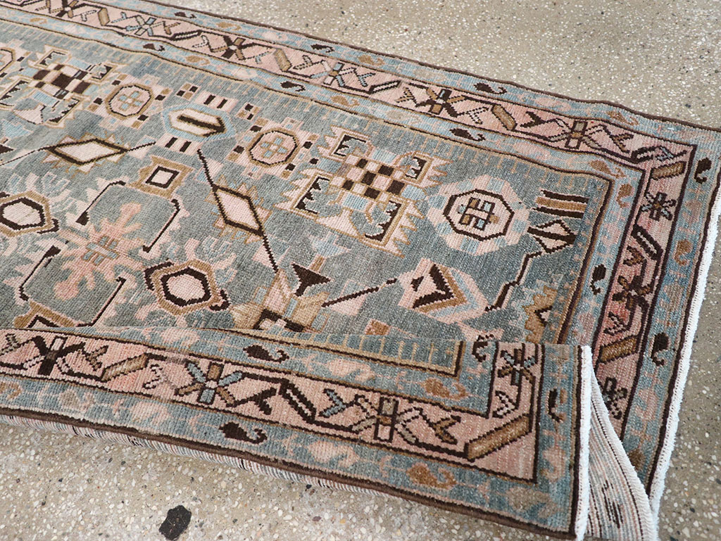 Vintage Persian Malayer Runner, No.32726 - Gsblank