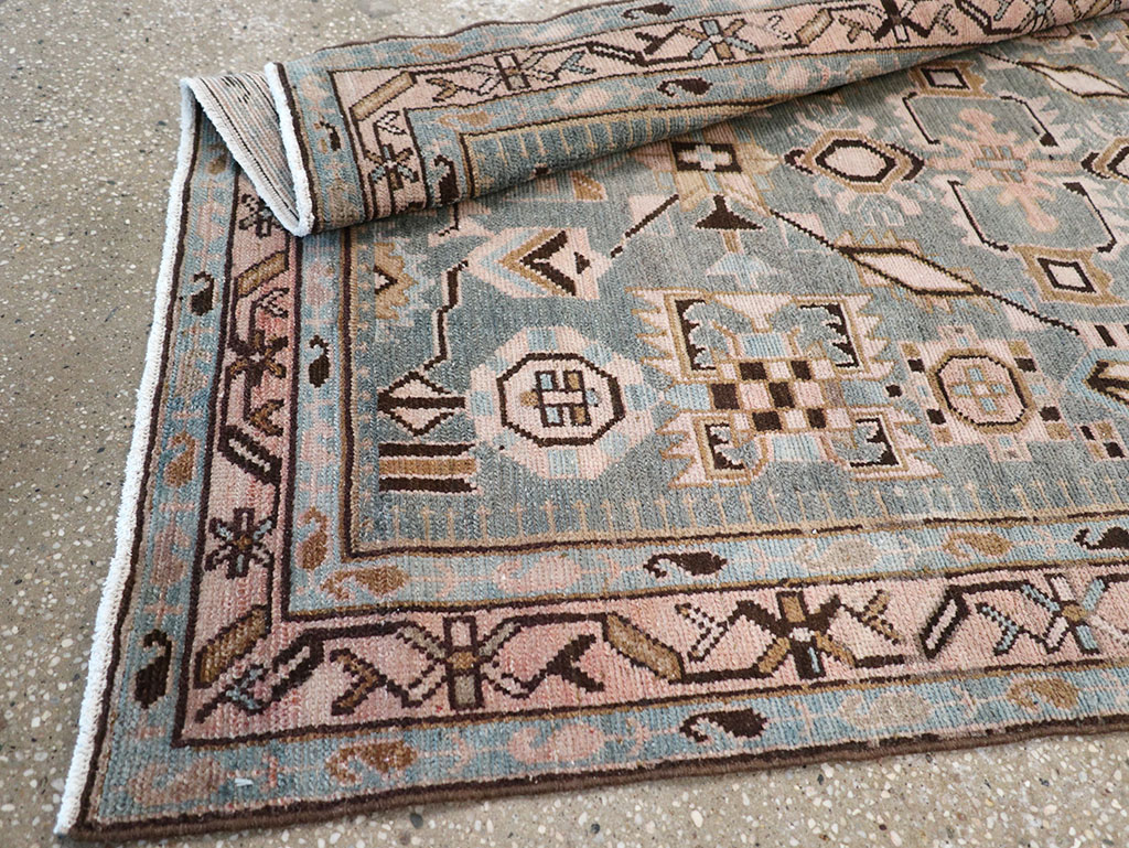 Vintage Persian Malayer Runner, No.32726 - Gsblank