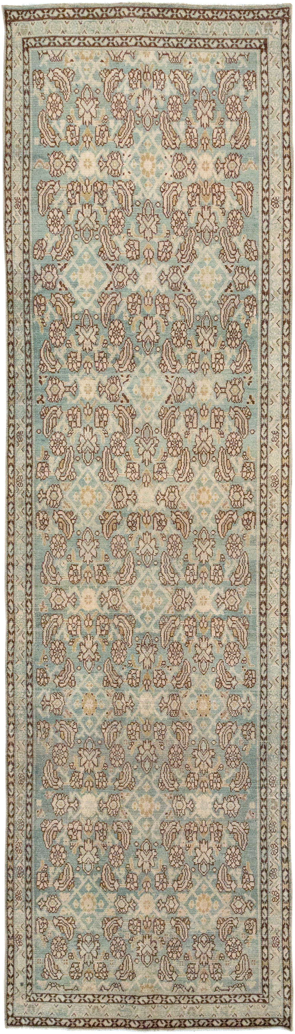 Vintage Persian Malayer Runner, No.32727 - Gsblank