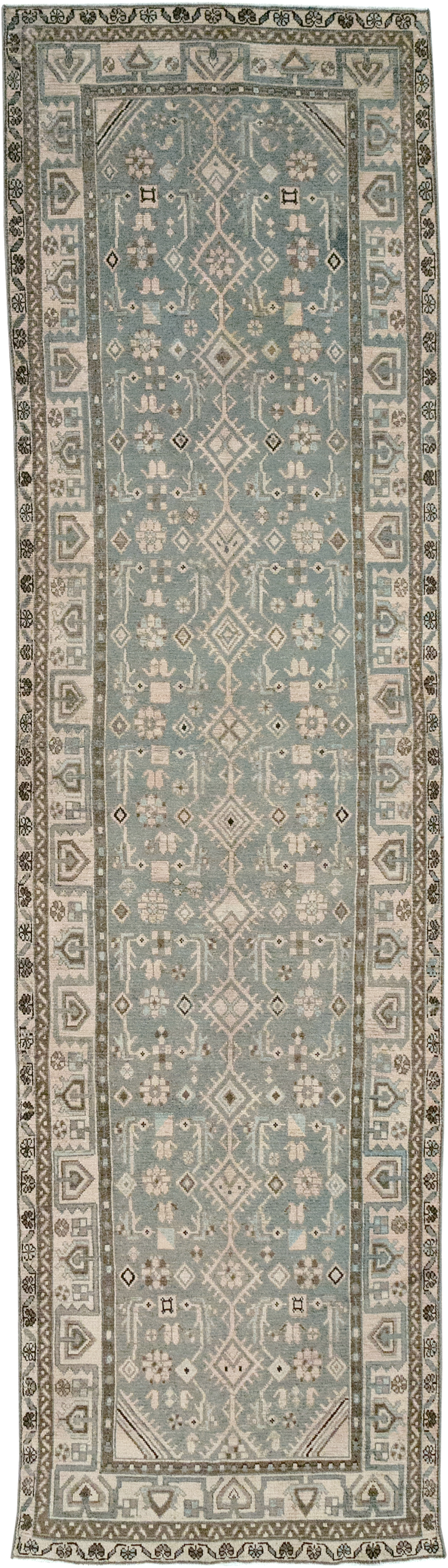 Vintage Persian Malayer Runner, No.32729 - Gsblank