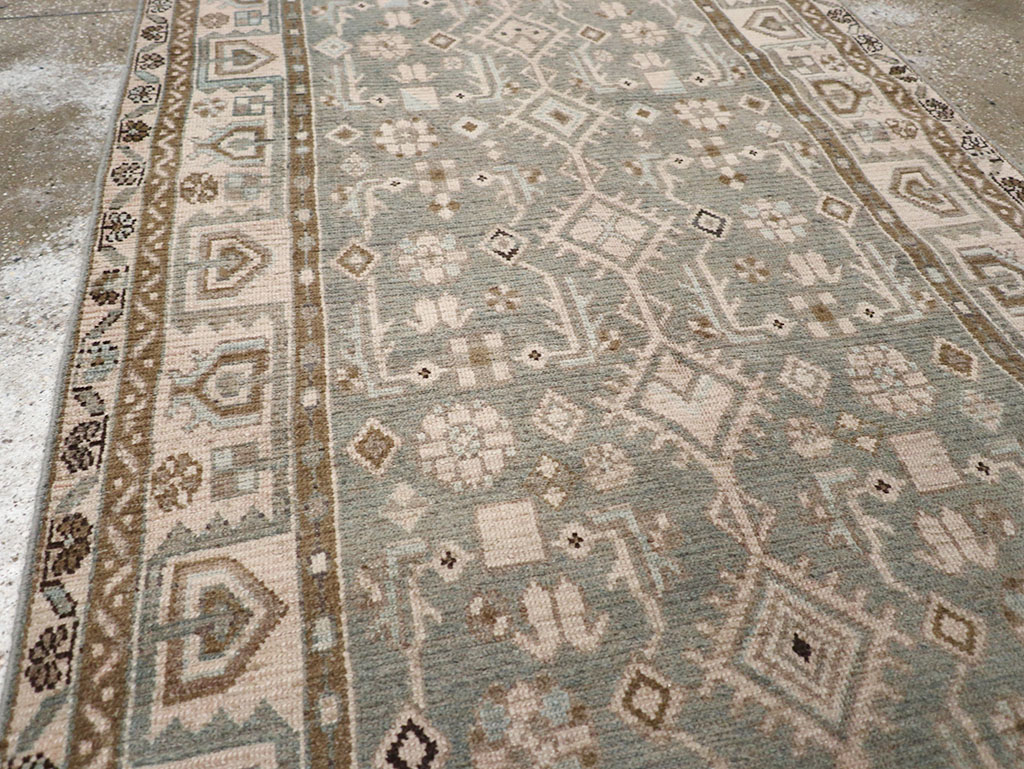 Vintage Persian Malayer Runner, No.32729 - Gsblank
