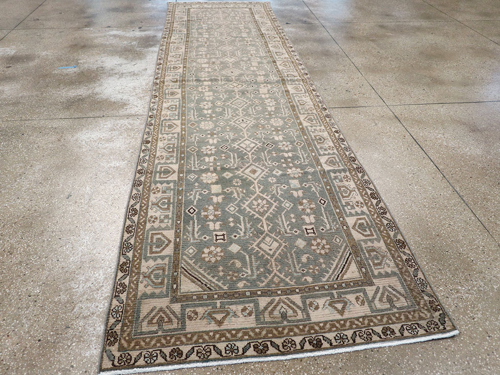 Vintage Persian Malayer Runner, No.32729 - Gsblank