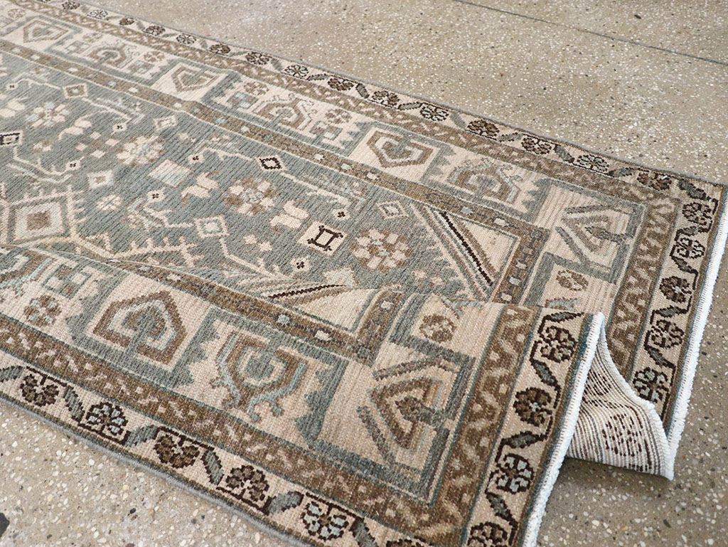 Vintage Persian Malayer Runner, No.32729 - Gsblank