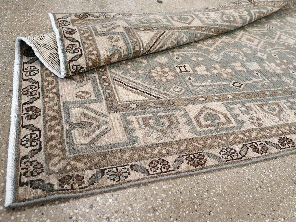 Vintage Persian Malayer Runner, No.32729 - Gsblank