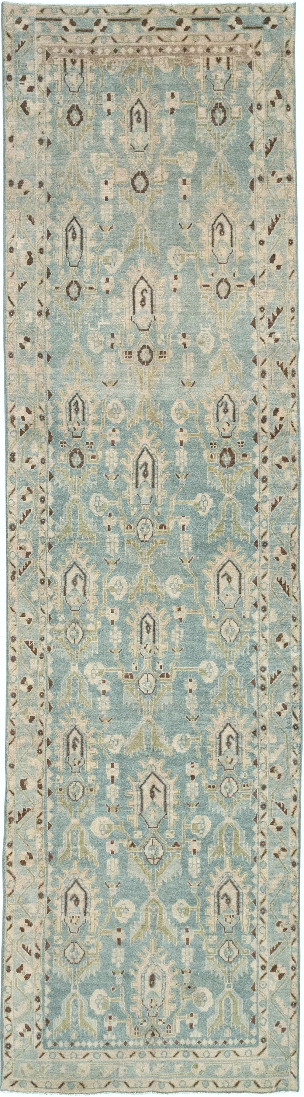 Vintage Persian Malayer Runner, No.32730 - Gsblank