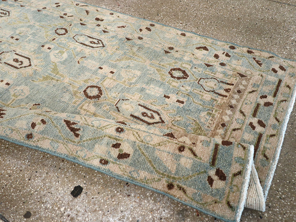 Vintage Persian Malayer Runner, No.32730 - Gsblank