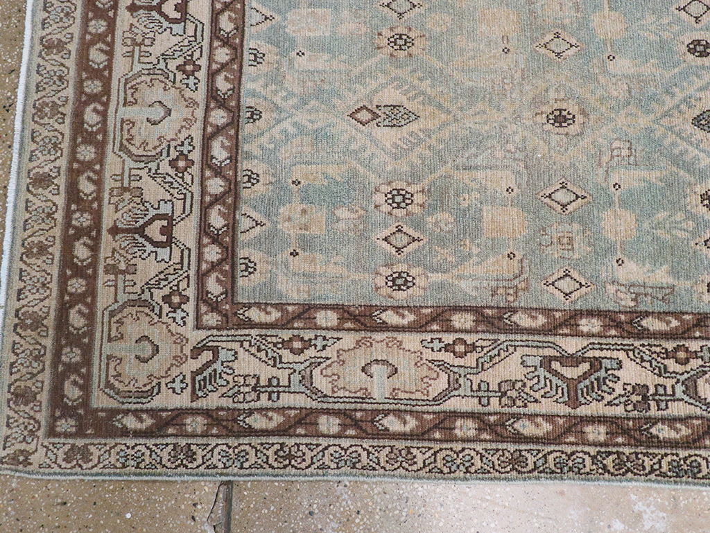 Vintage Persian Malayer Long Runner, No.32731 - Gsblank