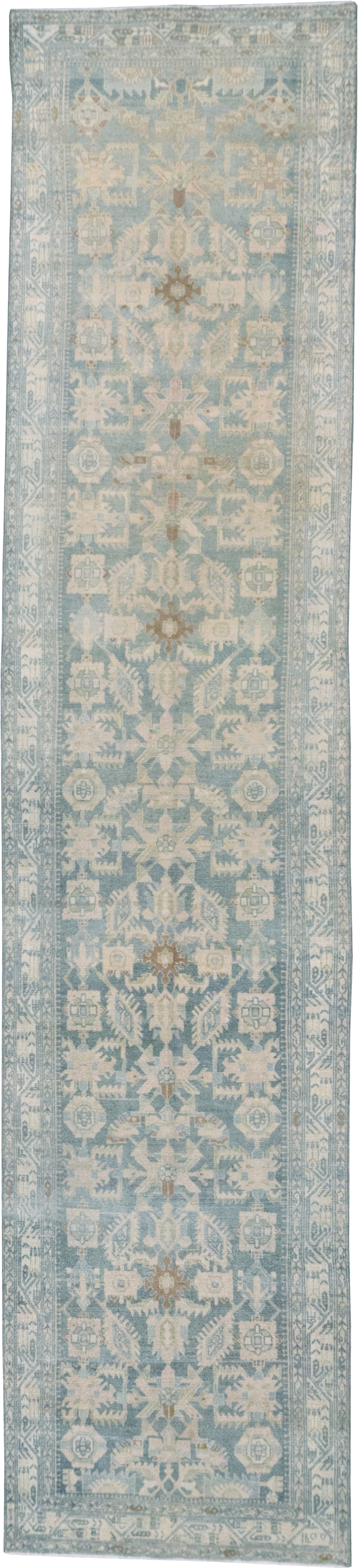 Vintage Persian Malayer Long Runner, No.32732 - Gsblank