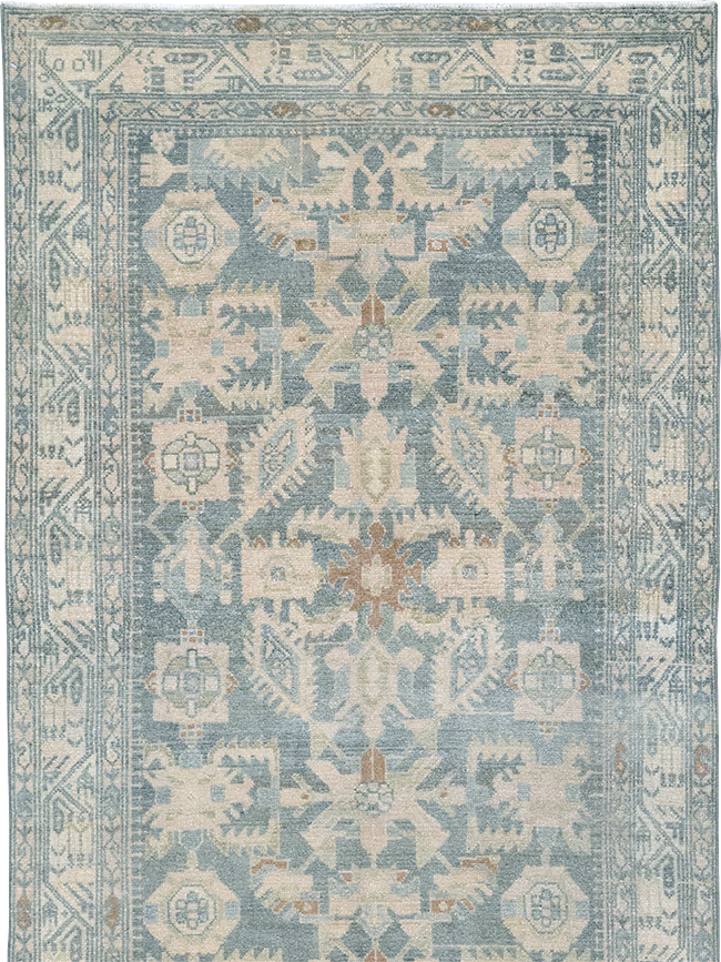 Vintage Persian Malayer Long Runner, No.32732 - Gsblank