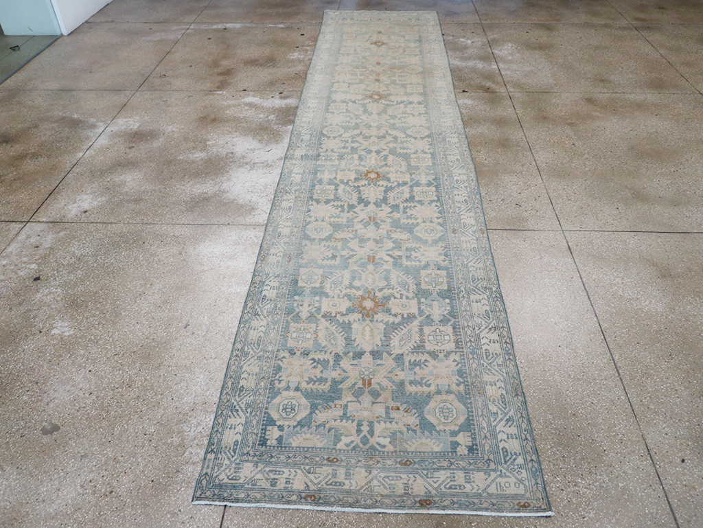 Vintage Persian Malayer Long Runner, No.32732 - Gsblank