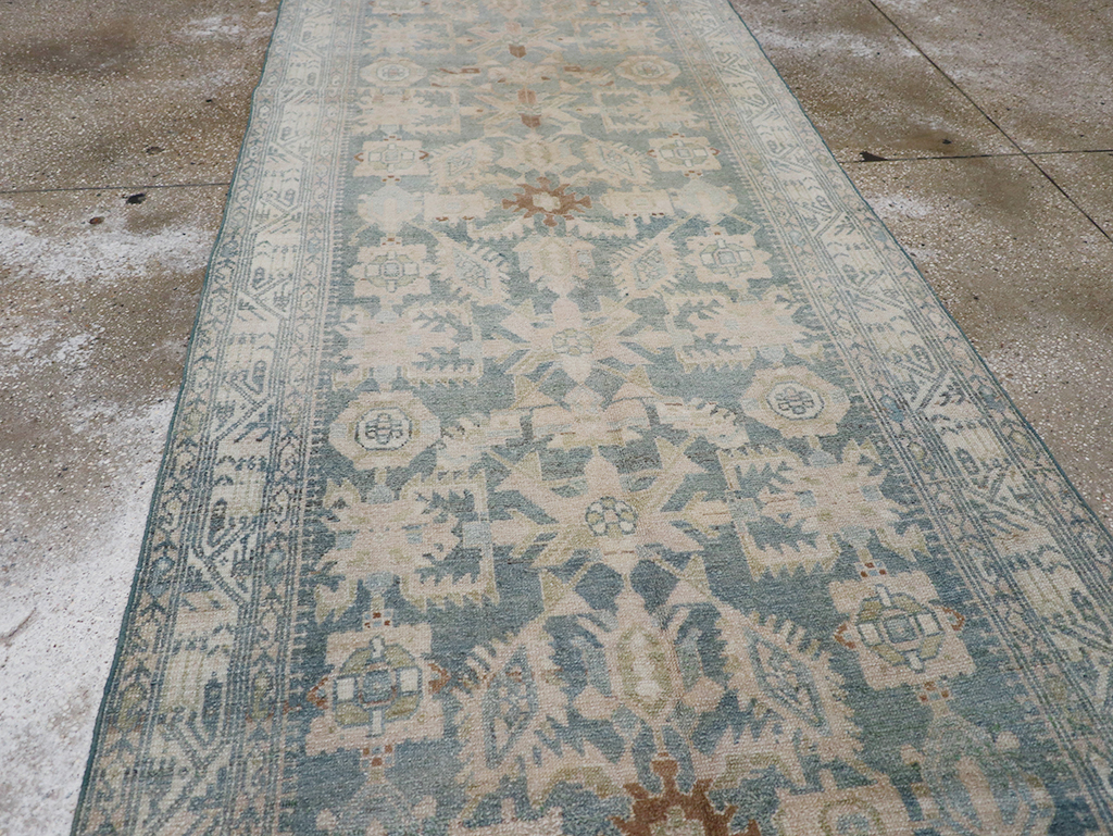 Vintage Persian Malayer Long Runner, No.32732 - Gsblank