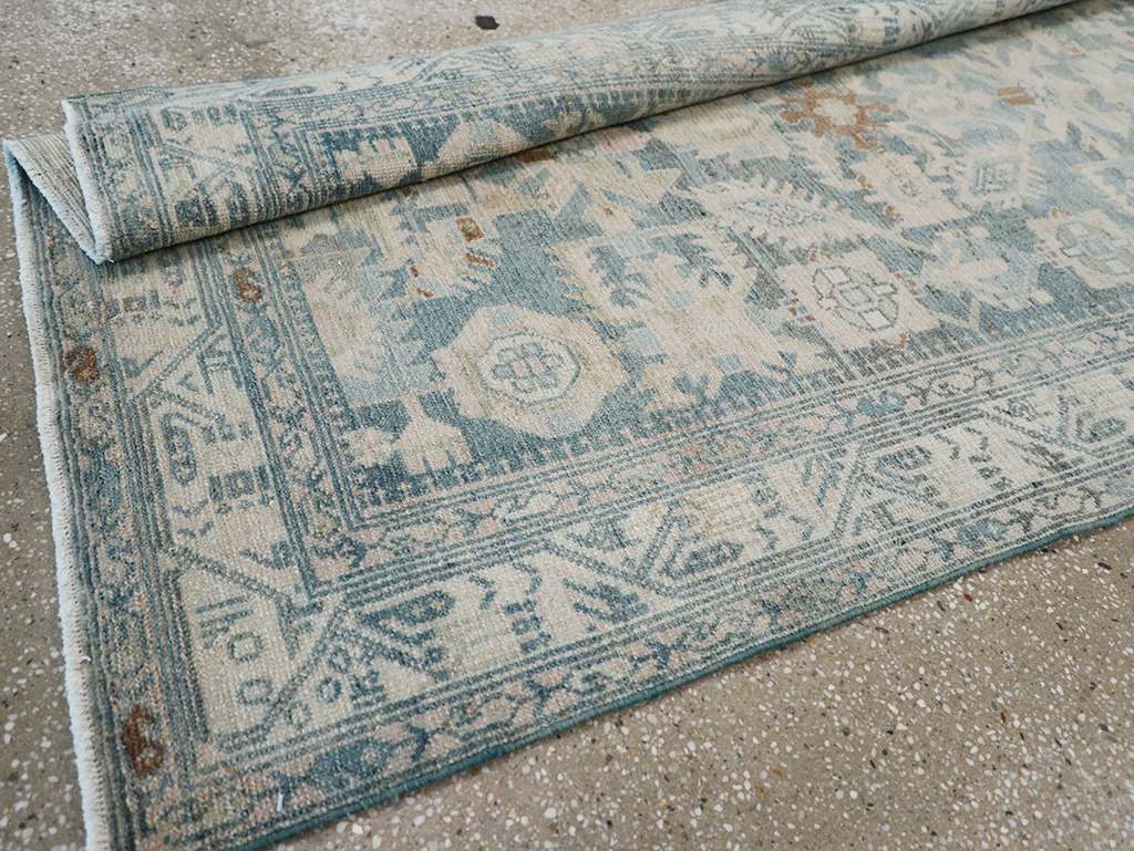 Vintage Persian Malayer Long Runner, No.32732 - Gsblank