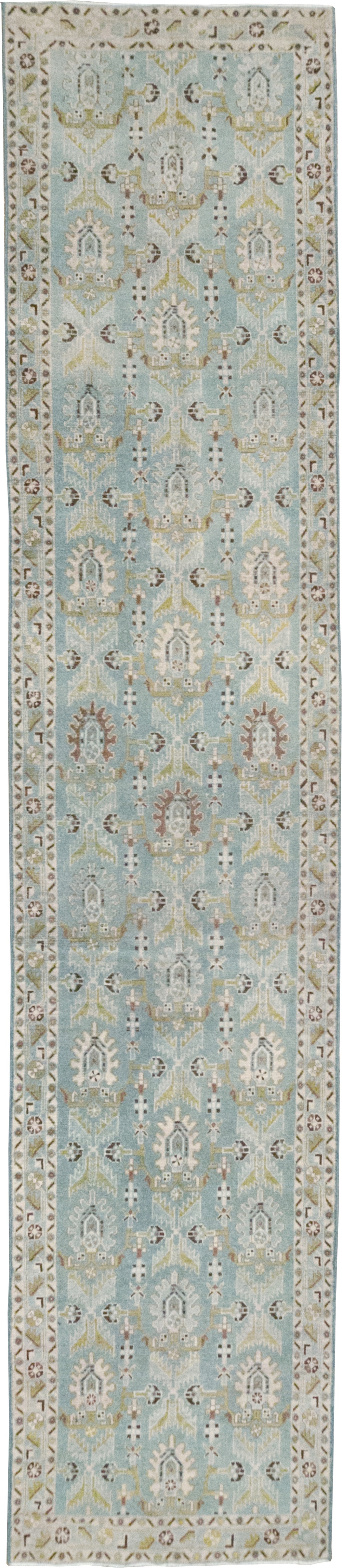 Vintage Persian Malayer Long Runner, No.32734 - Gsblank