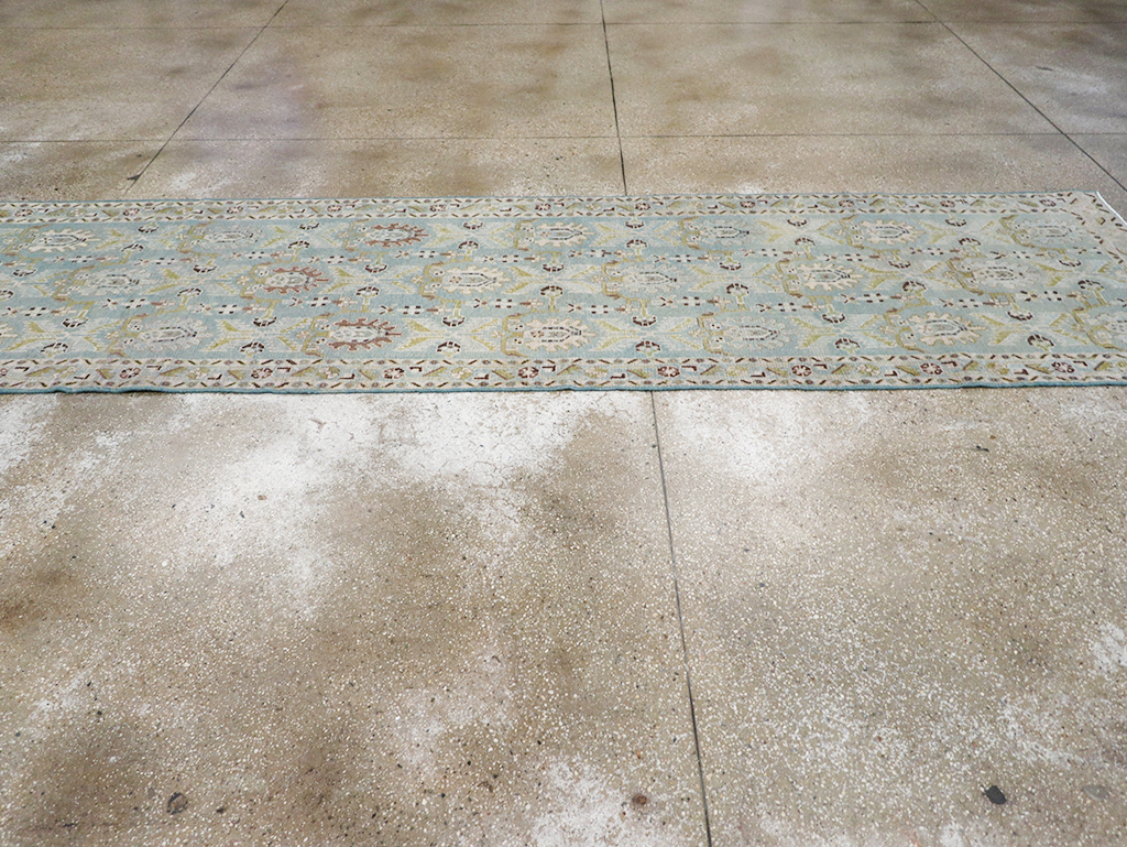 Vintage Persian Malayer Long Runner, No.32734 - Gsblank