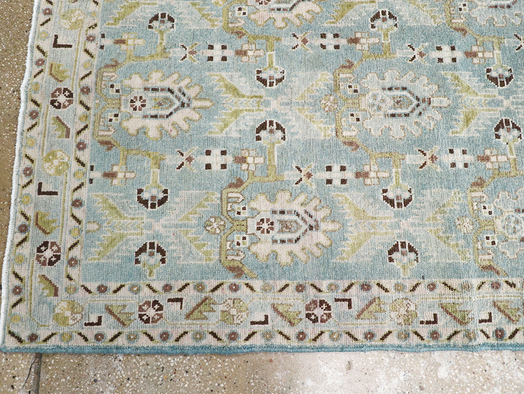 Vintage Persian Malayer Long Runner, No.32734 - Gsblank
