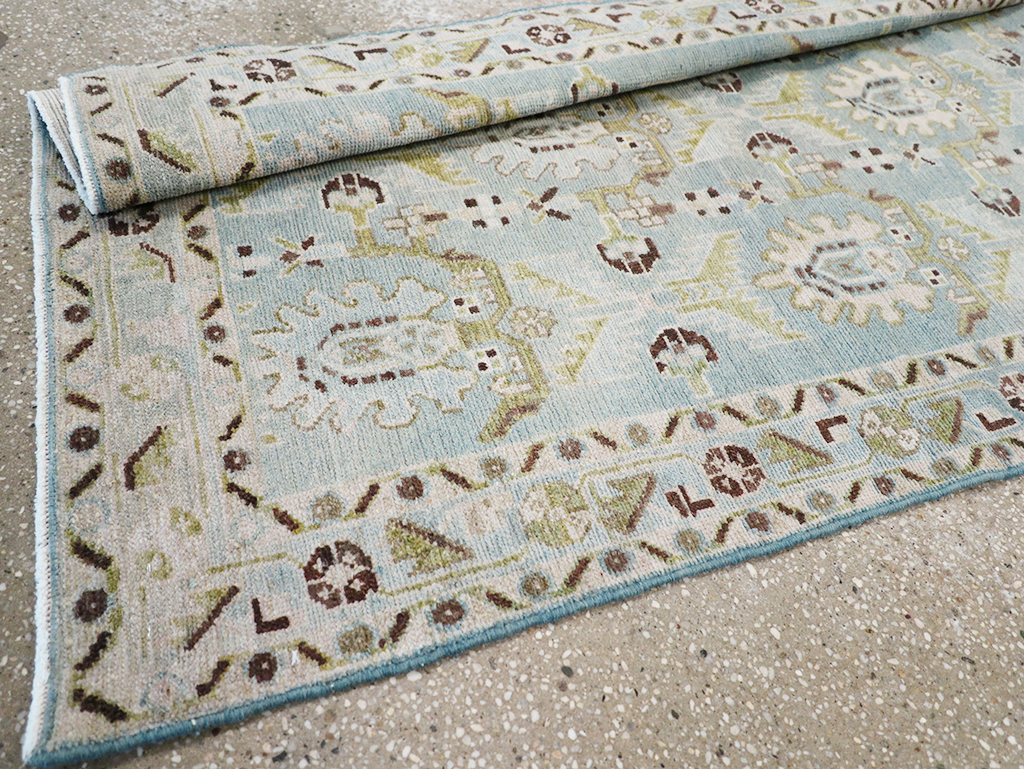 Vintage Persian Malayer Long Runner, No.32734 - Gsblank