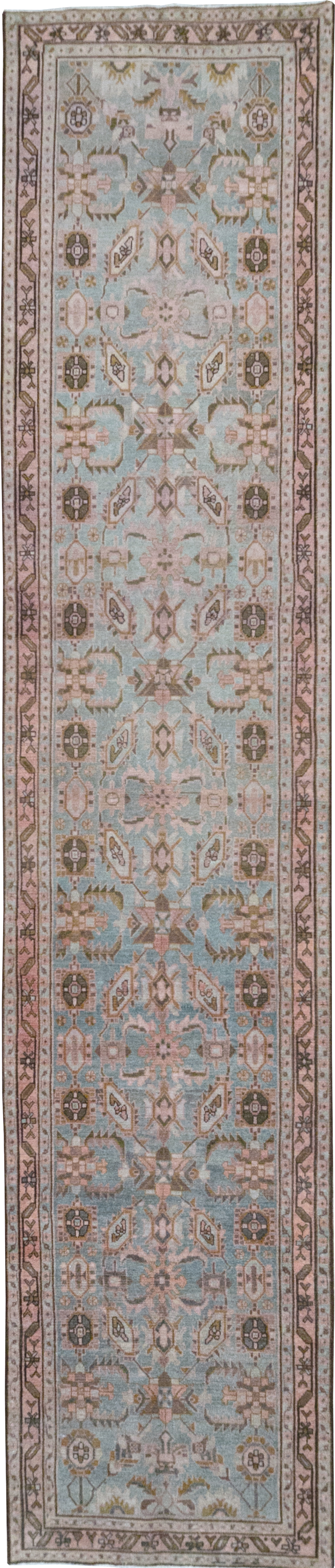 Vintage Persian Malayer Long Runner, No.32735 - Gsblank