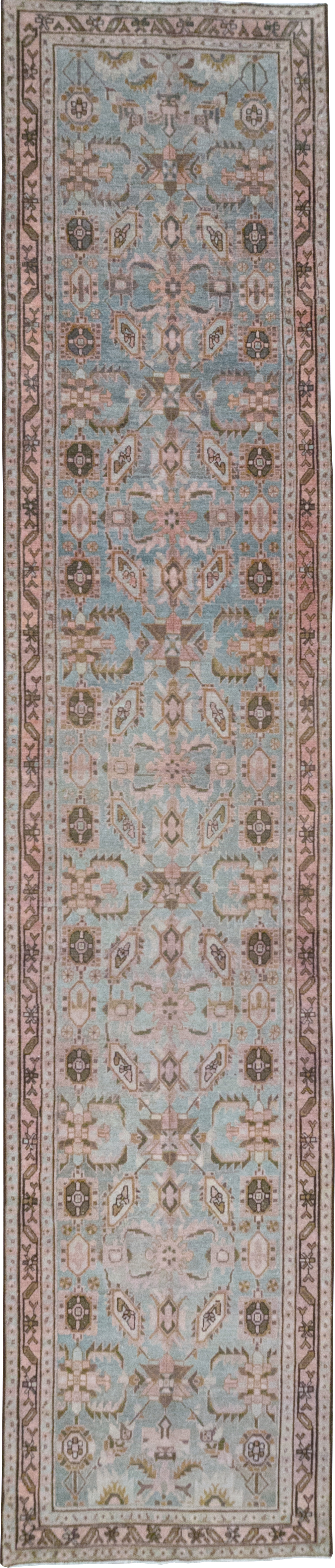 Vintage Persian Malayer Long Runner, No.32735 - Gsblank