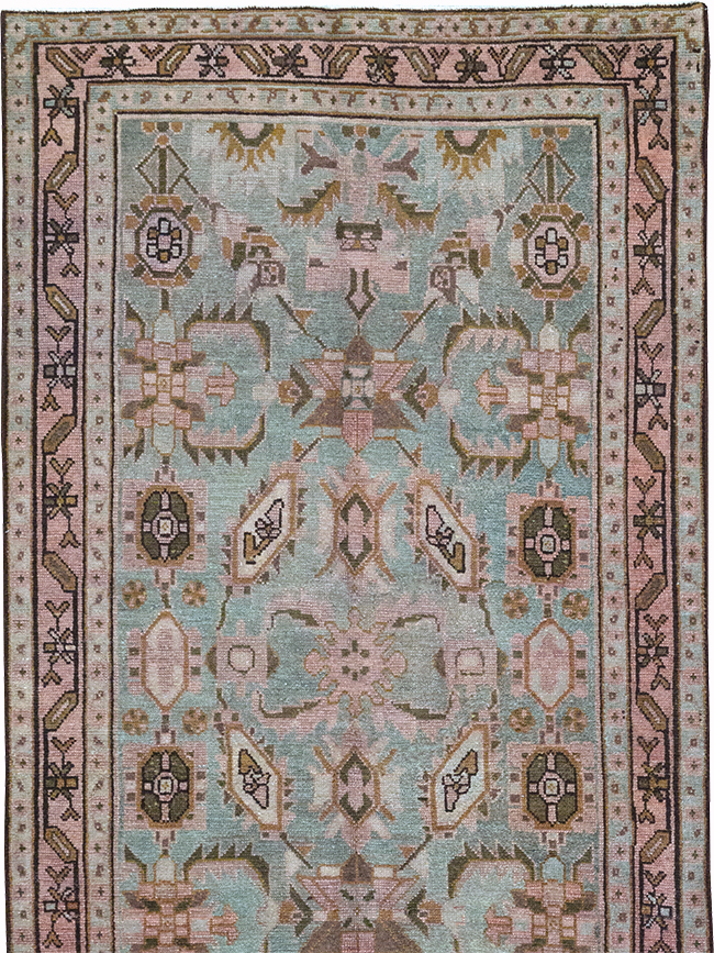 Vintage Persian Malayer Long Runner, No.32735 - Gsblank
