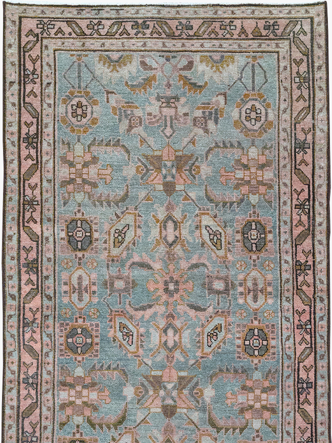 Vintage Persian Malayer Long Runner, No.32735 - Gsblank