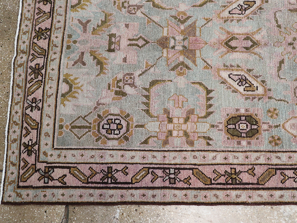 Vintage Persian Malayer Long Runner, No.32735 - Gsblank