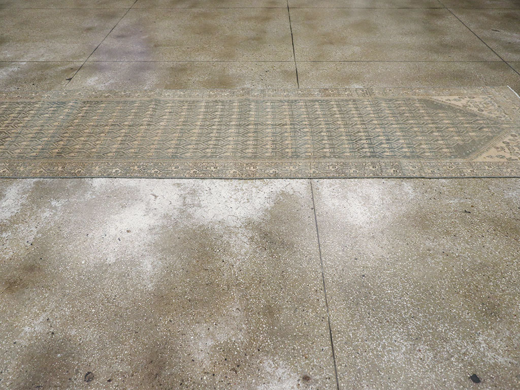 Vintage Persian Malayer Long Runner, No.32736 - Gsblank