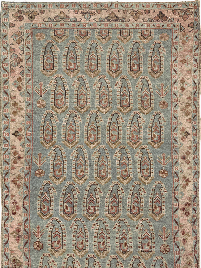 Vintage Persian Malayer Runner, No.32737 - Gsblank