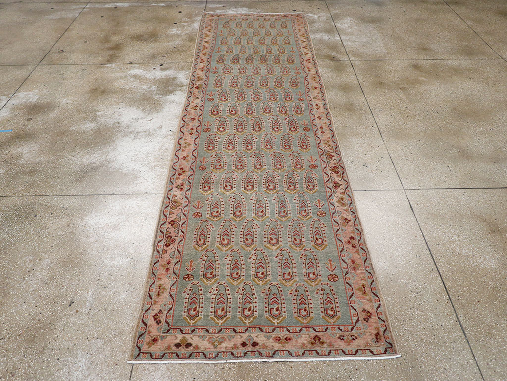 Vintage Persian Malayer Runner, No.32737 - Gsblank