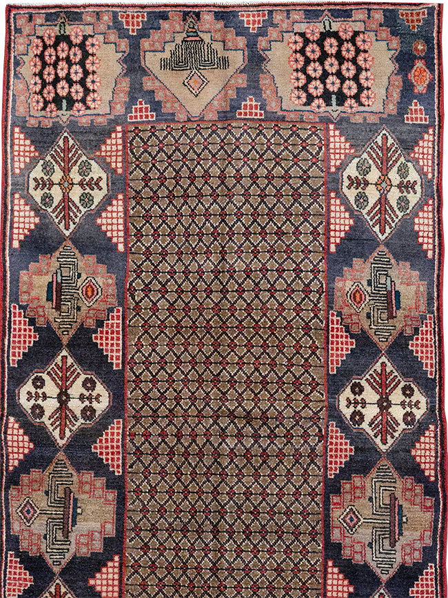 Vintage Persian Serab Gallery Rug, No.32738 - Gsblank