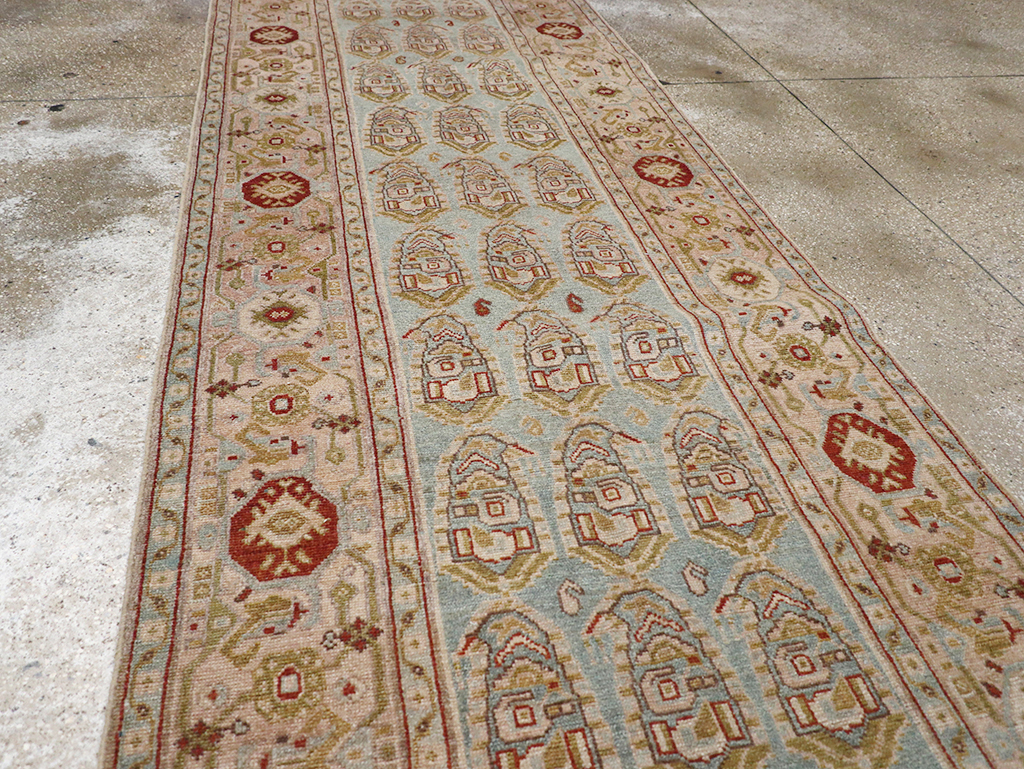 Vintage Persian Malayer Long Runner, No.32740 - Gsblank