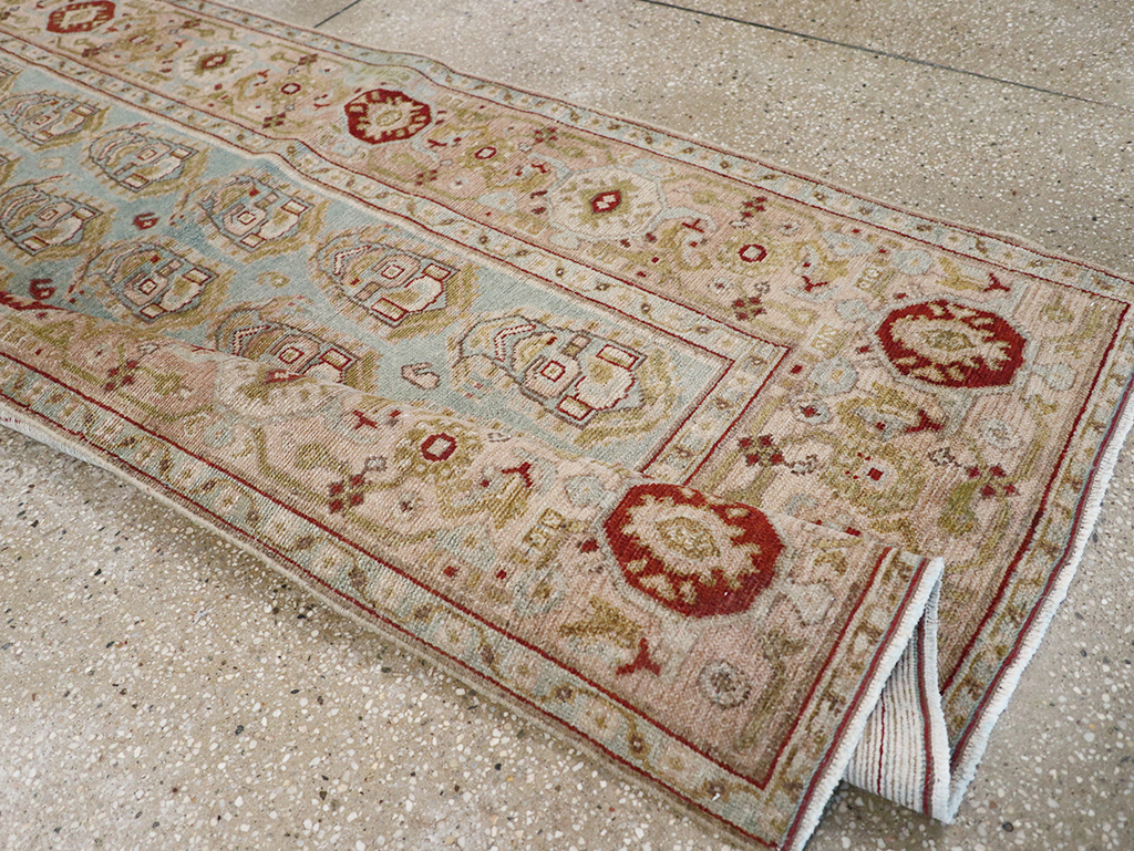 Vintage Persian Malayer Long Runner, No.32740 - Gsblank