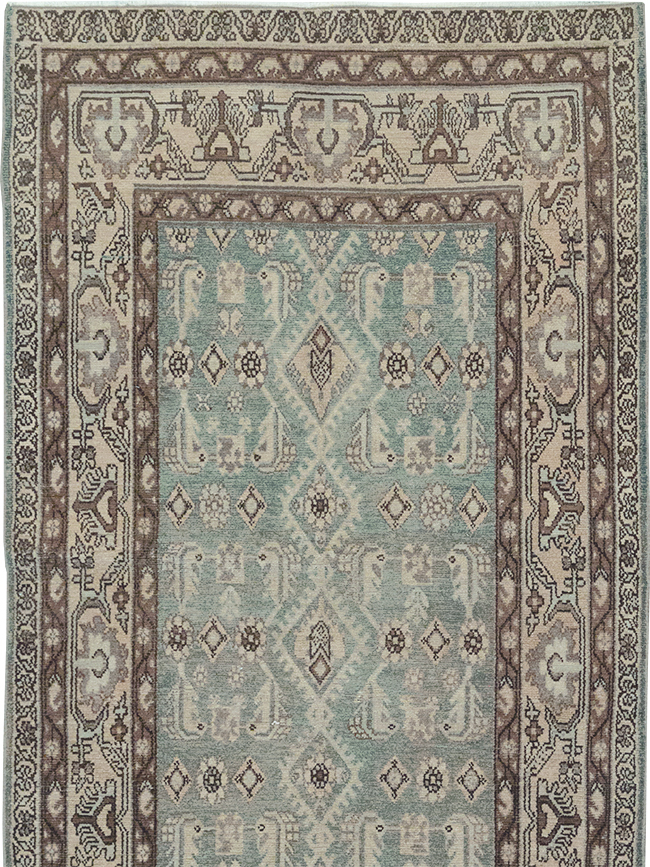Vintage Persian Malayer Long Runner, No.32741 - Gsblank