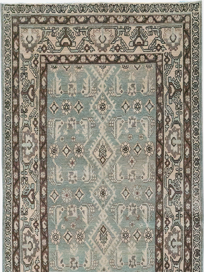 Vintage Persian Malayer Long Runner, No.32741 - Gsblank