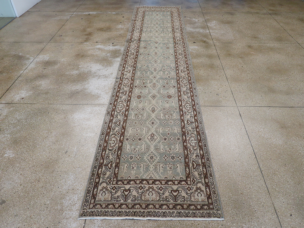 Vintage Persian Malayer Long Runner, No.32741 - Gsblank
