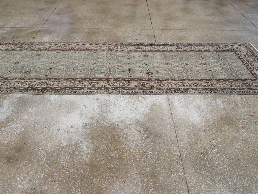 Vintage Persian Malayer Long Runner, No.32741 - Gsblank