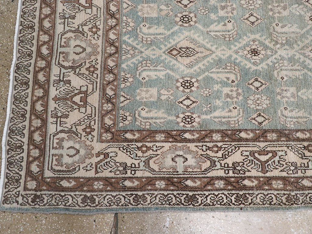 Vintage Persian Malayer Long Runner, No.32741 - Gsblank