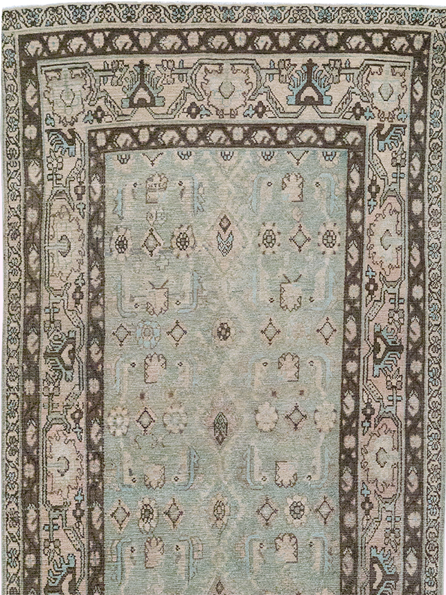 Vintage Persian Malayer Runner, No.32742 - Gsblank