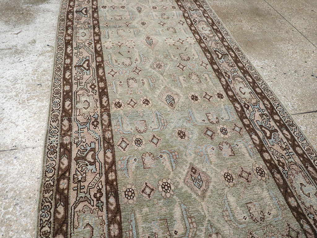 Vintage Persian Malayer Runner, No.32742 - Gsblank