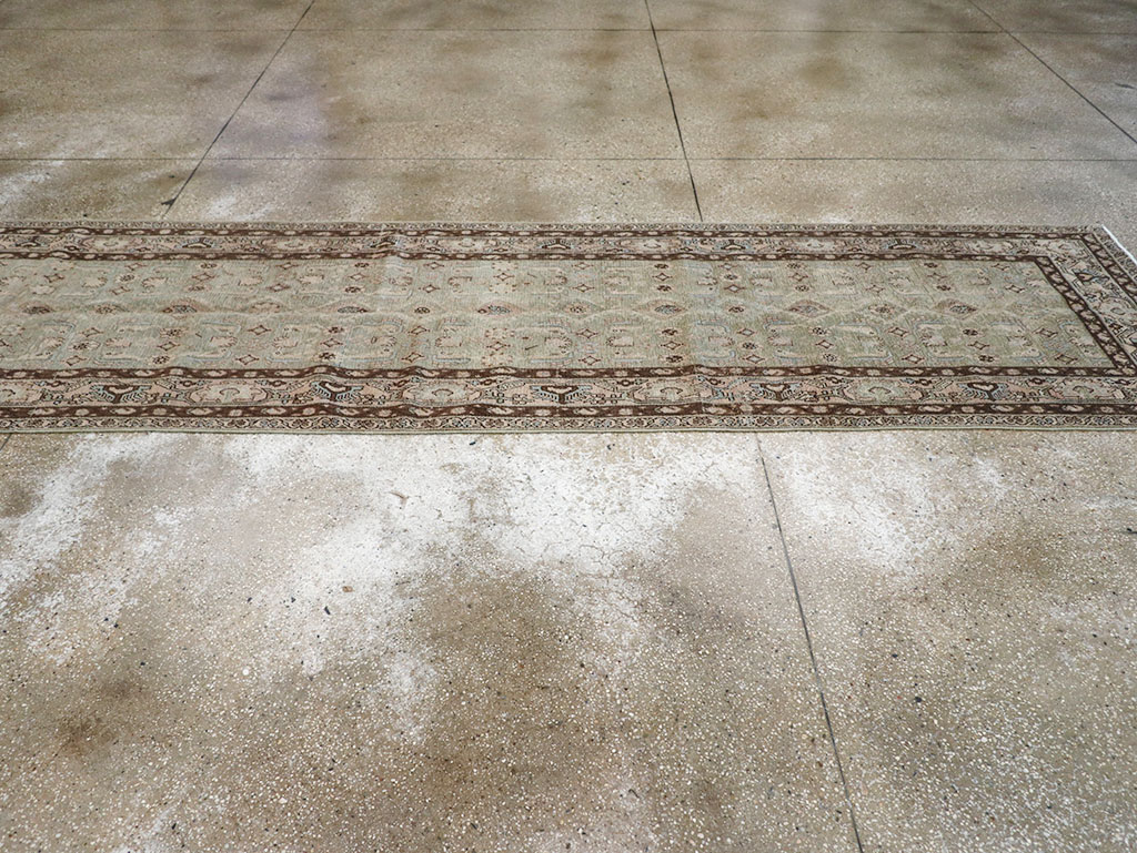 Vintage Persian Malayer Runner, No.32742 - Gsblank