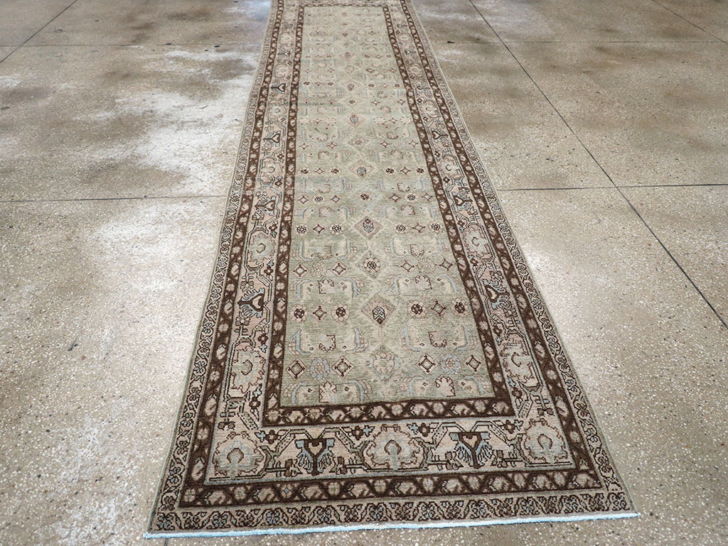 Vintage Persian Malayer Runner, No.32742 - Gsblank