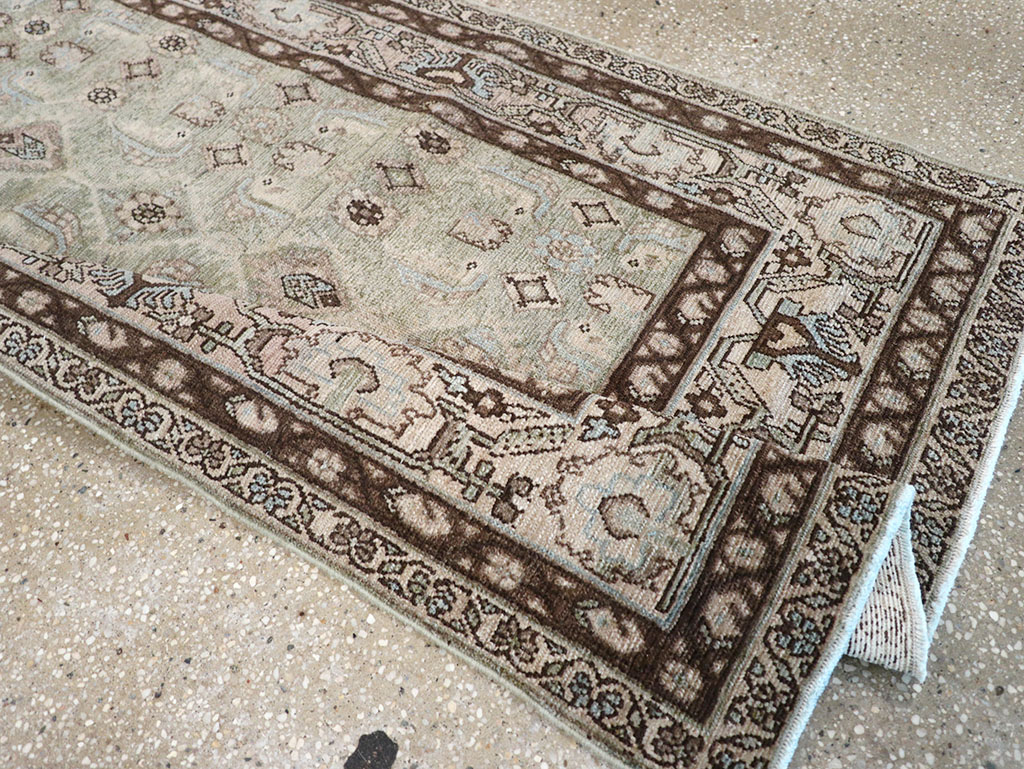 Vintage Persian Malayer Runner, No.32742 - Gsblank