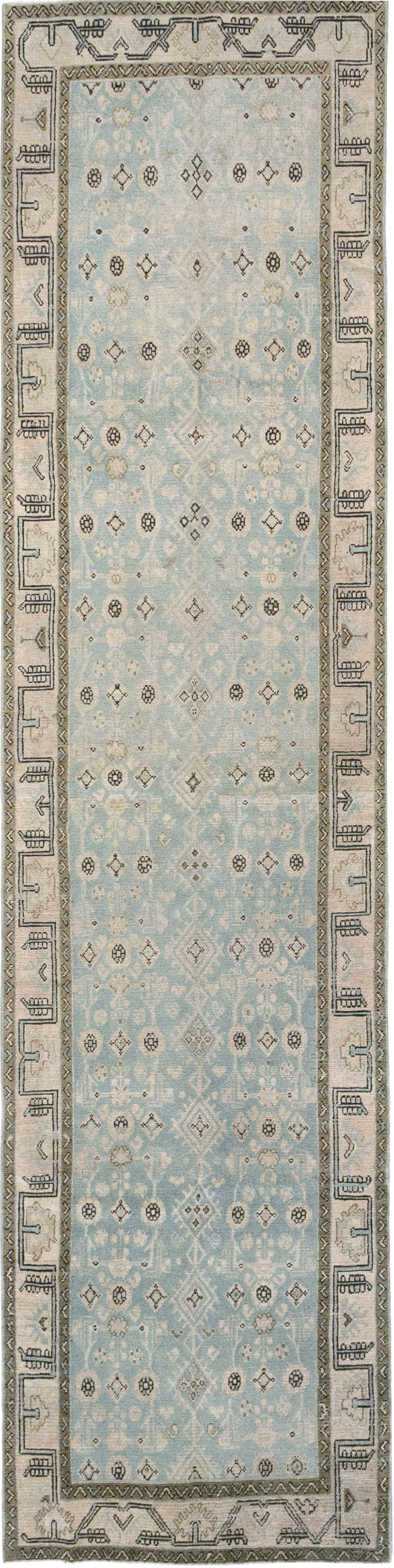 Vintage Persian Malayer Runner, No.32743 - Gsblank