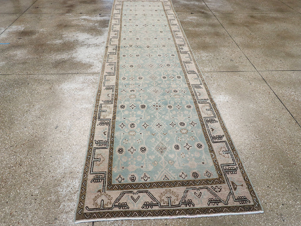 Vintage Persian Malayer Runner, No.32743 - Gsblank