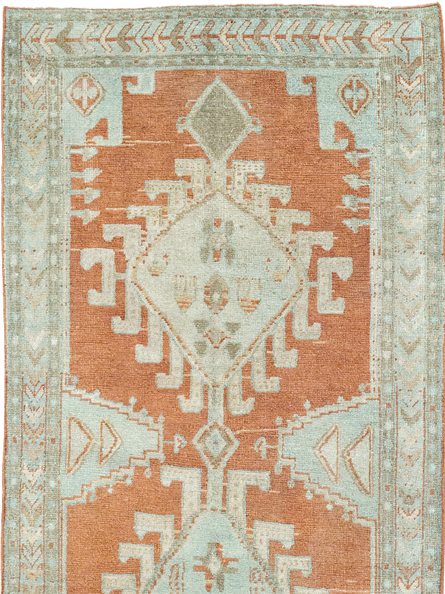 Vintage Persian Veece Accent Rug, No.32744 - Gsblank